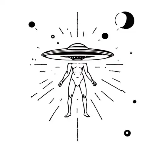Ufo Abducting Human