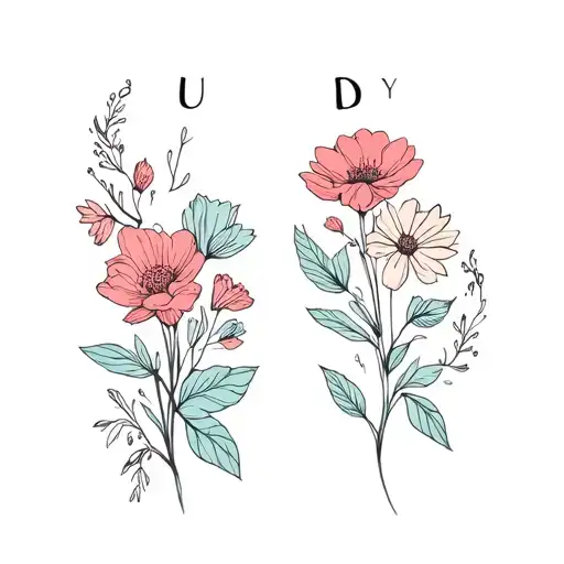 July And October Flowers