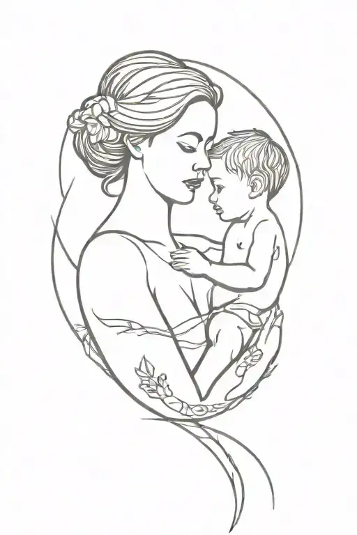 Mother Teaching Life