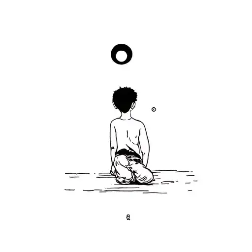 A Boy Who Feels Alone Because Of His Mistakes