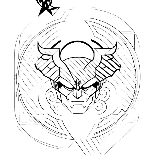 Design A Minimalist Tattoo Featuring Iconic Gaming Symbols In A Dc Comics Style