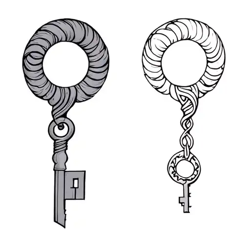 Capricorn And Aquarius Lock And Key