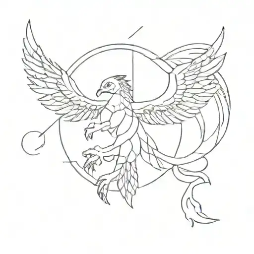 Cybersigilism Albanian Tattoo Design