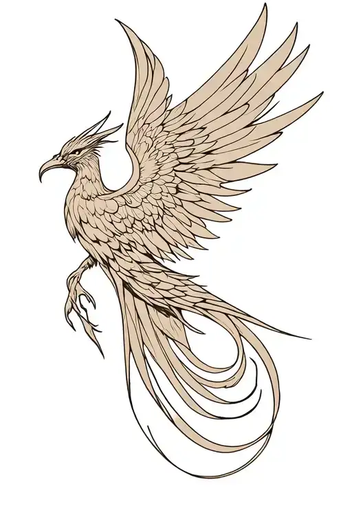 Steampunk Inspired Minimalist Design Phoenix