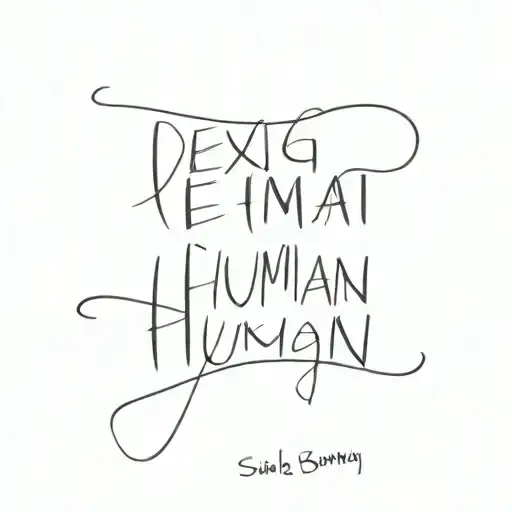 Text Being A Human Is Very Difficult