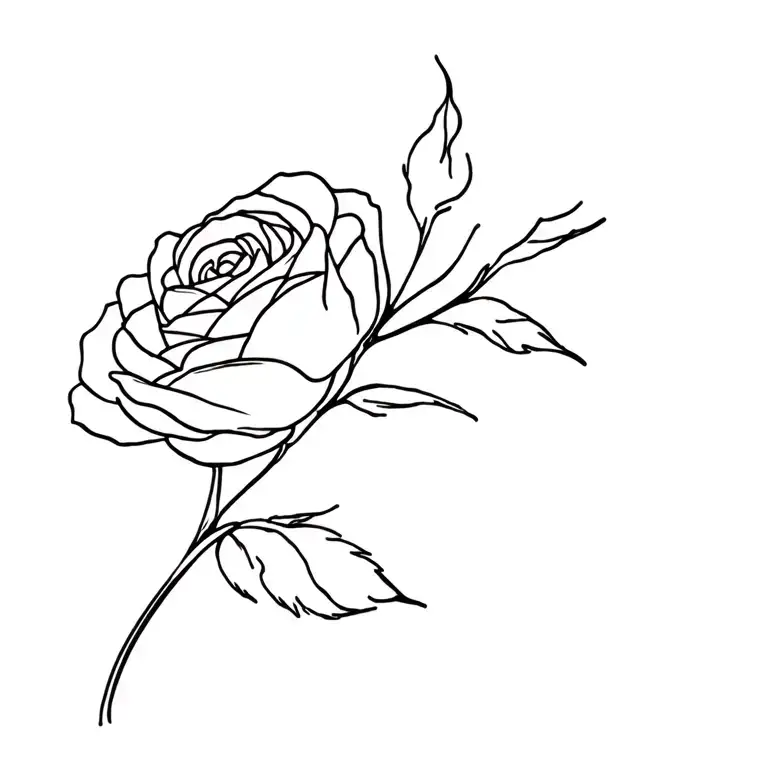 Fine Line Rose
