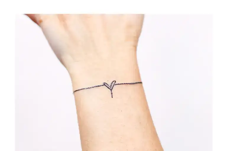 Bracelet Tattoo On Forearm