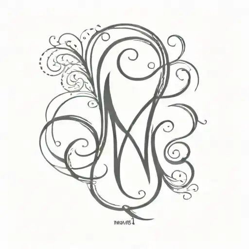 Family Initial T M N Letter