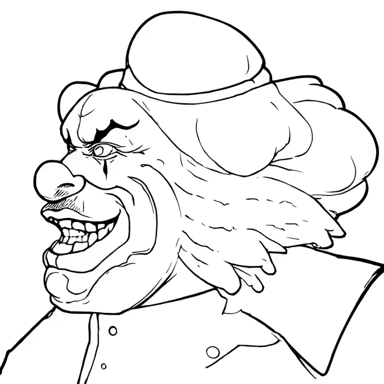 Sweettooth The Clown From The Tv Show Twisted Metal Killing Mr Grimm