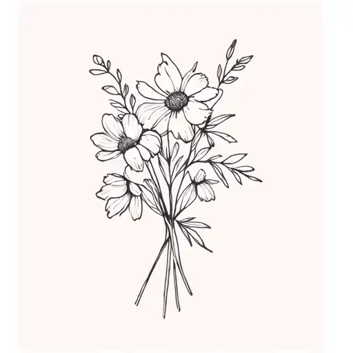 Birth Month Flower Bouquet