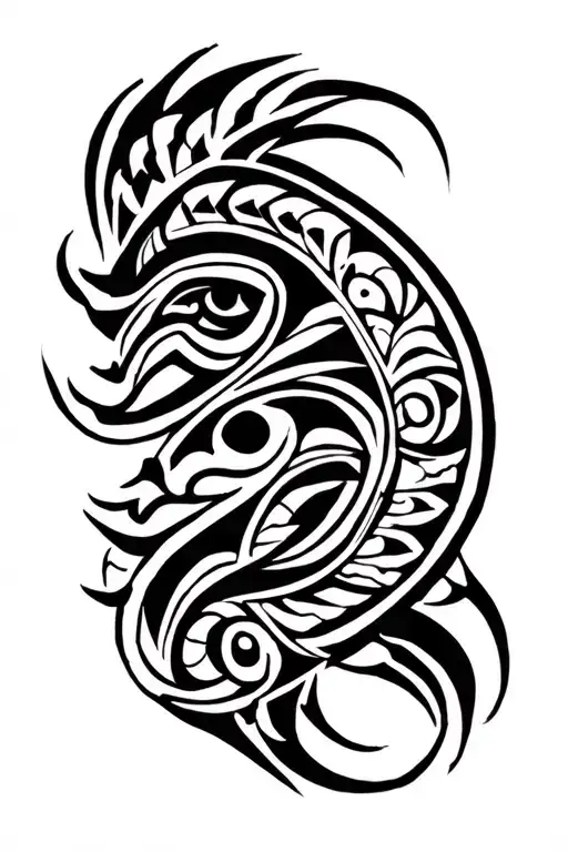 Maori Arm Sleeve Character