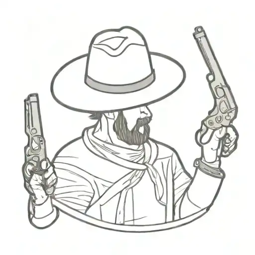 Cowboy With Two Glocks