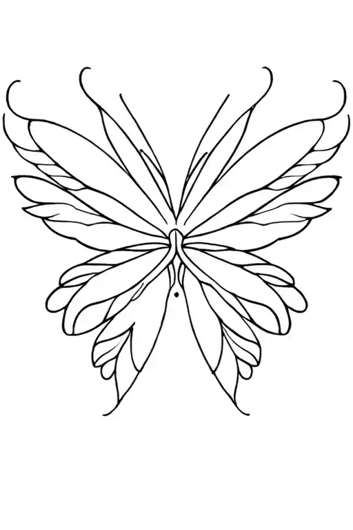 Fairy Wings Spread Wide