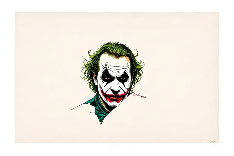 Heath Ledger Joker