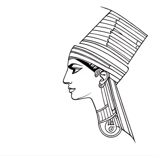 Cleopatra Side Profile