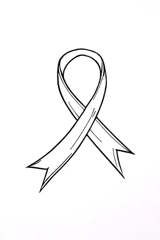 F-16 And Cancer Ribbon