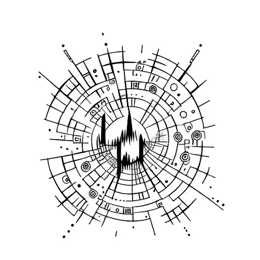 'Don't React' Word In Topography