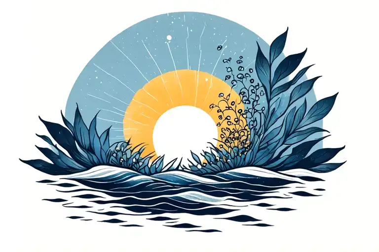 Background Mural Peaceful