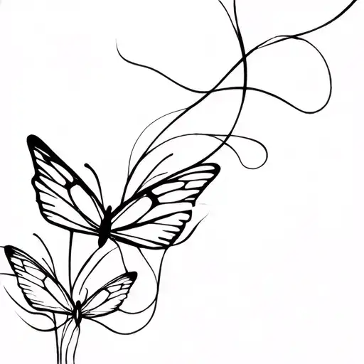 Butterfly Petals Hybrid Abstract Flowy