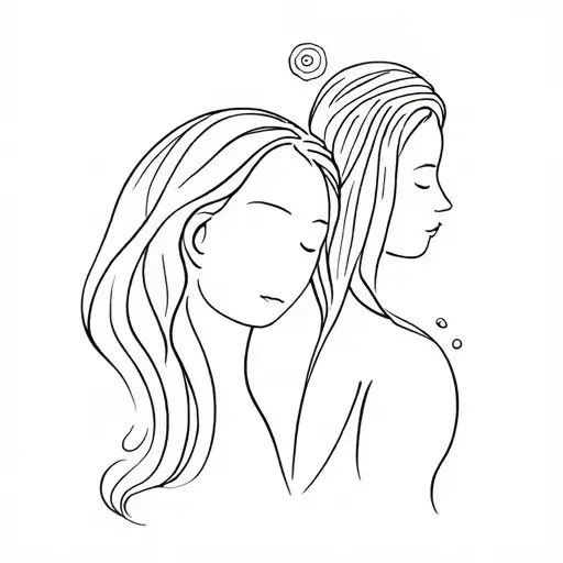 Sister Tattoo Design