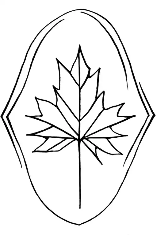 Maple Leaf Geometric Artifacts