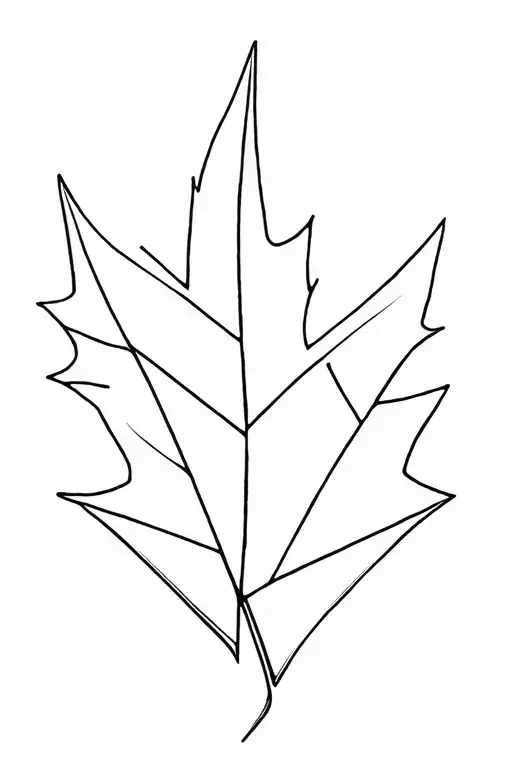 Maple Leaf Geometric