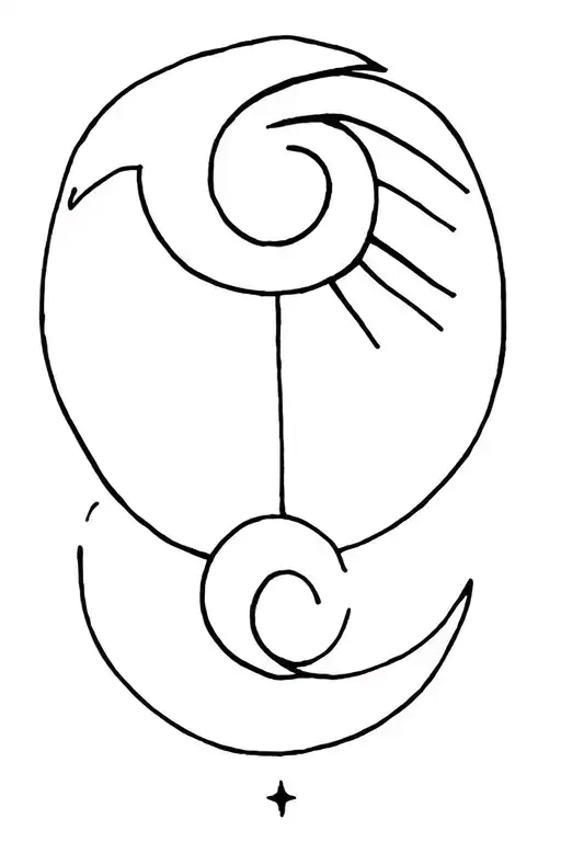 Semicolon Sun And Moon