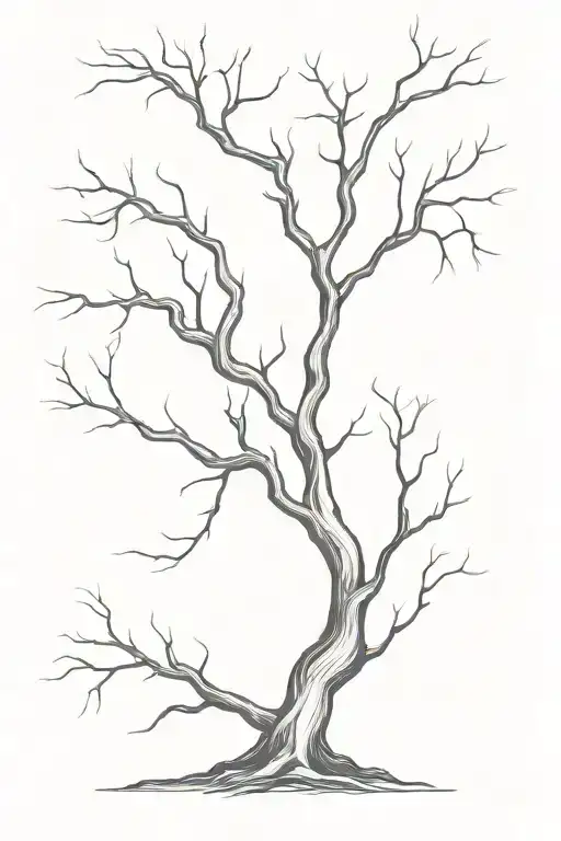 Poison Tree With No Leaf's