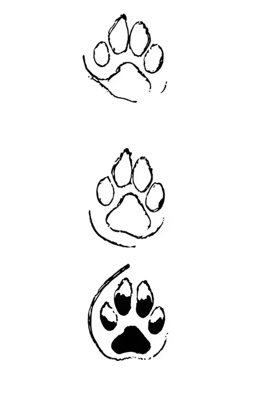 Paw Print Inside