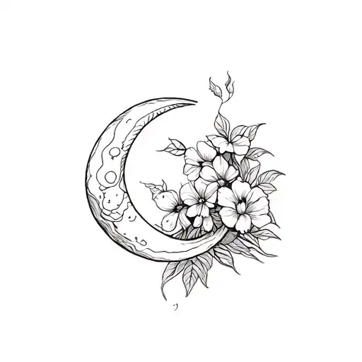 Moons And Flowers And Snakes
