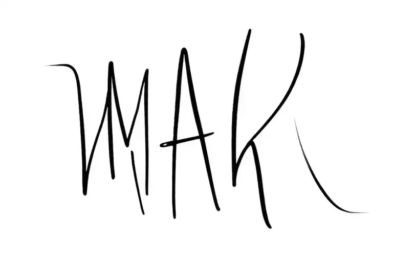 Mak Cursive