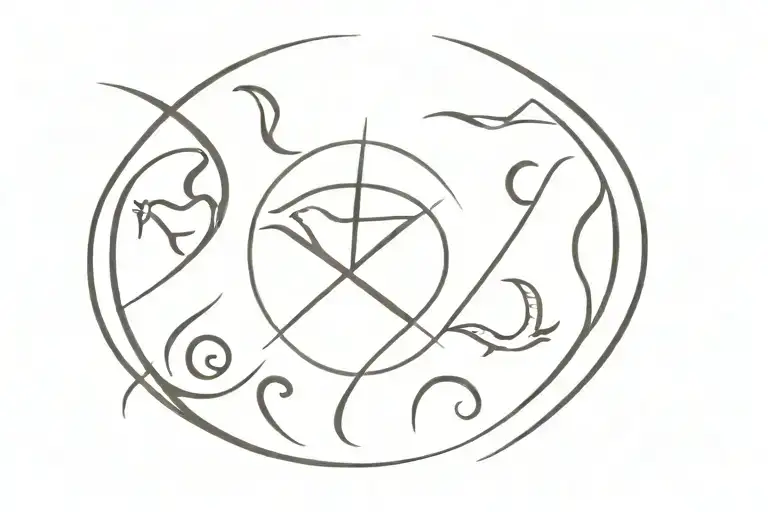 Fearless Symbols Representing The Client's