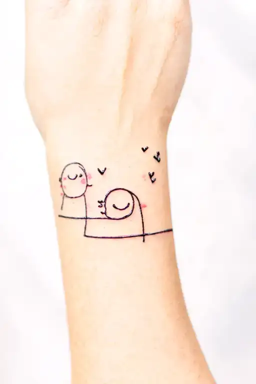 Matchy Matchy Tattoo For Crazy Couple