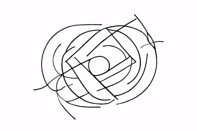 Abstract Tattoo For Arm Sleeve