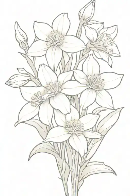 Daisy And Daffodil Bouquet