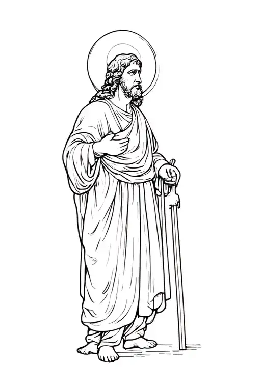 Saint Joseph The Worker Full Body