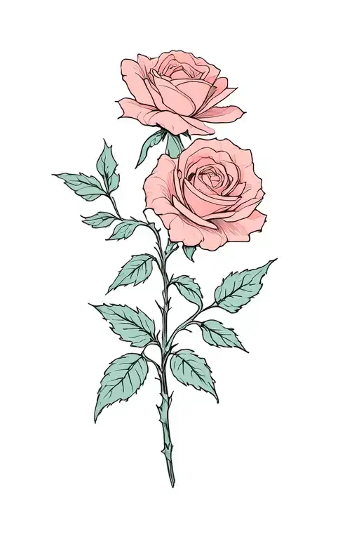 Honeysuckle And Rose