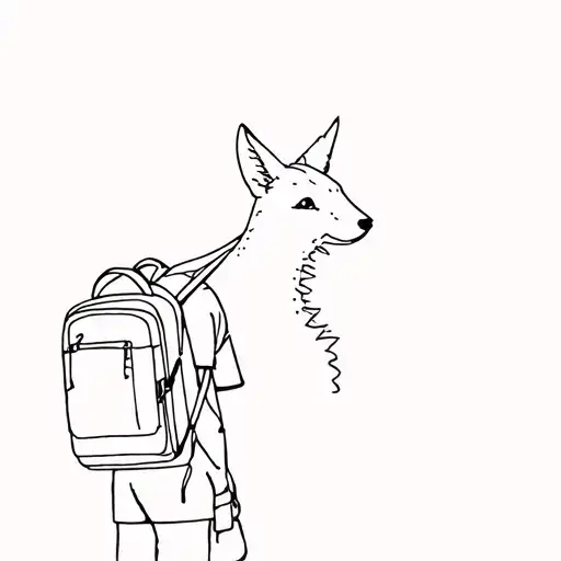 Herisson With A Backpack