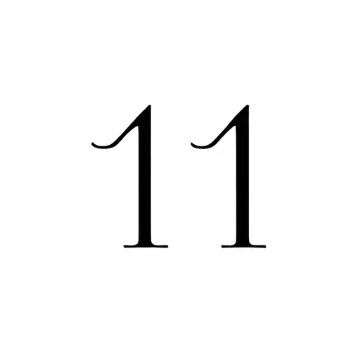 11 Roman Numeral