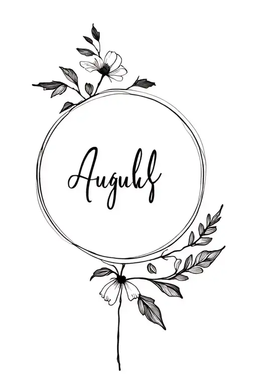 February July August October Birth Flower