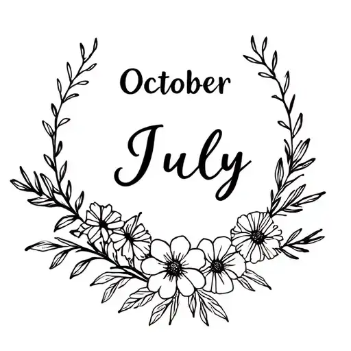 Birth Flower Bouquet October April July Birth Flowers