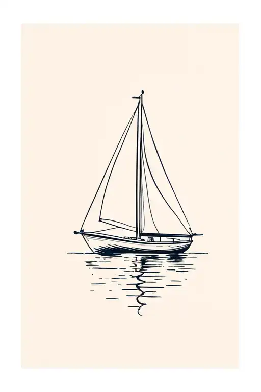 Sailboat Gliding