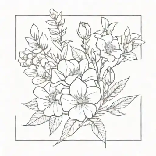 Birth Month Flower Bouquet