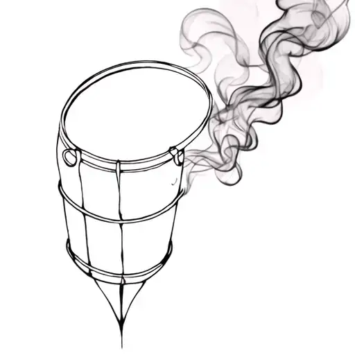 Baretta With Smoke Out Of Barrel