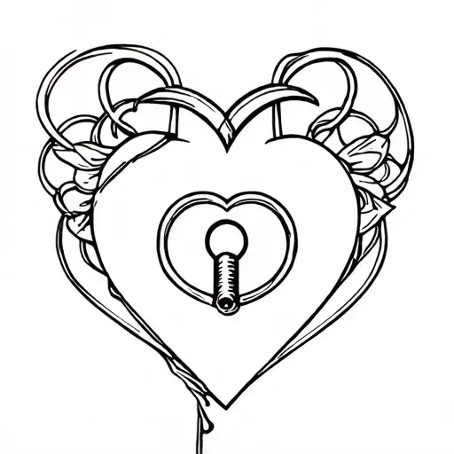 Traditional Heart Shaped Lock With Joshua Williams