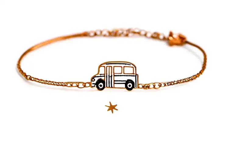 Bracelet With Bus Representative Voyages