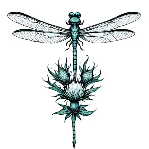 Scottish Thistle Dragonfly