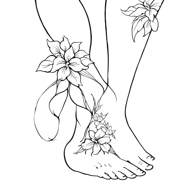 Hawaiian Style Wrap My Ankle