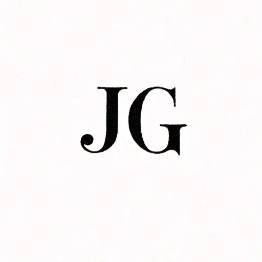Small Tattoo With Initials Jg Initials For Someone