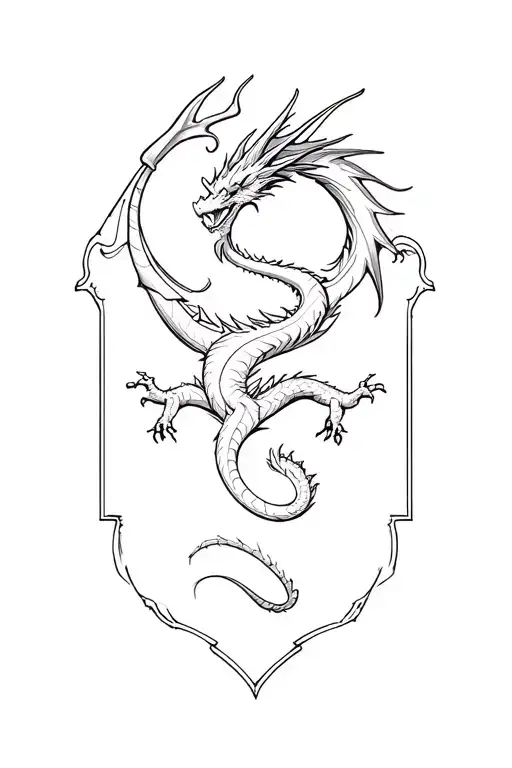 Tombstone And Dragon